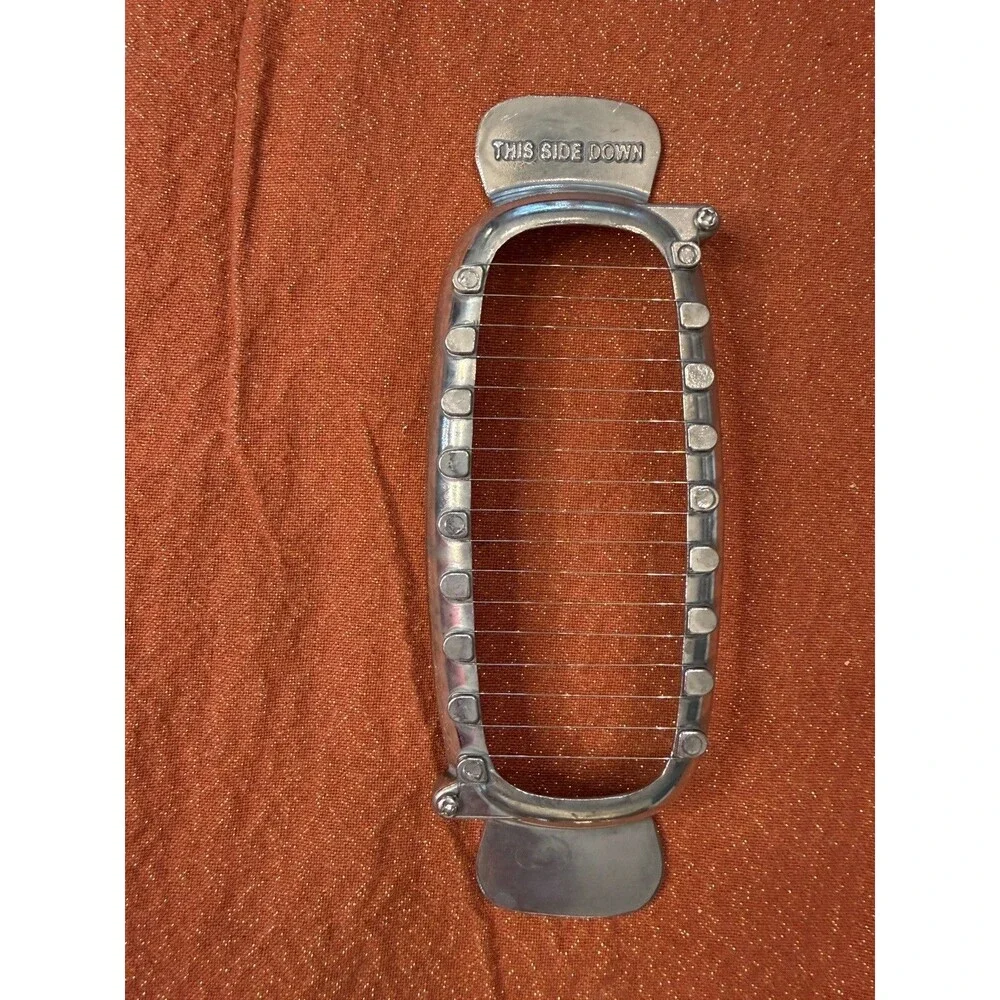 Vintage Wire Butter & Cheese Slicer “This Side Down” Great Condition